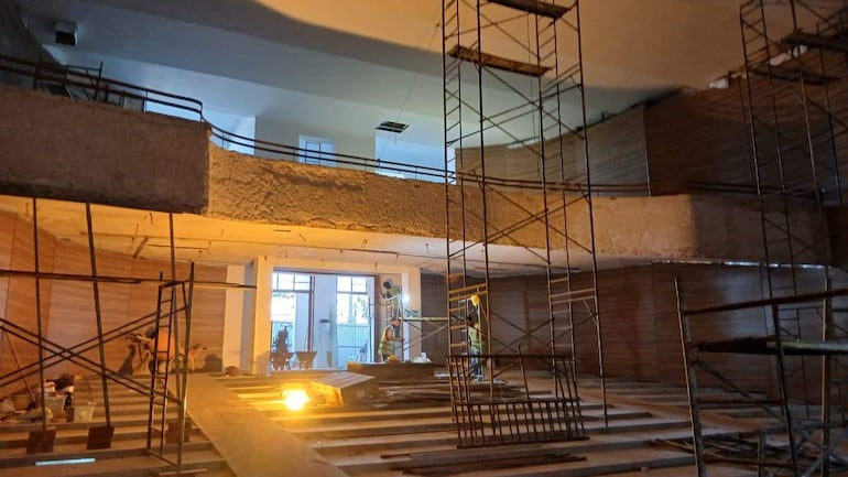 Refacción del Teatro Municipal de Villarrica entra en etapa final y preparan zarzuela para su reapertura Refacción del Teatro Municipal de Villarrica entra en etapa final y preparan zarzuela para su reapertura