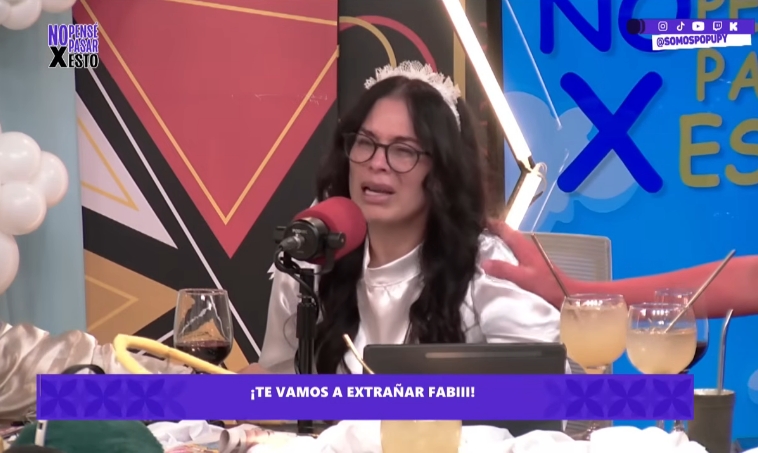 (VIDEO) ¡Entre lagrimas se despidió Fabi Martínez de la Popu TV!