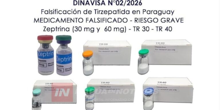 DINAVISA ALERTA SOBRE TIRZEPATIDA FALSIFICADA EN EL MERCADO NACIONAL DINAVISA ALERTA SOBRE TIRZEPATIDA FALSIFICADA EN EL MERCADO NACIONAL