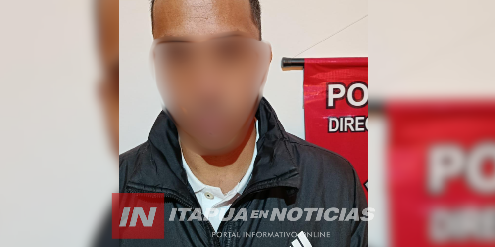 EXPOLICÍA INVESTIGADO POR ROBO EN ITAPÚA SE ENTREGÓ EN CAAZAPÁ EXPOLICÍA INVESTIGADO POR ROBO EN ITAPÚA SE ENTREGÓ EN CAAZAPÁ