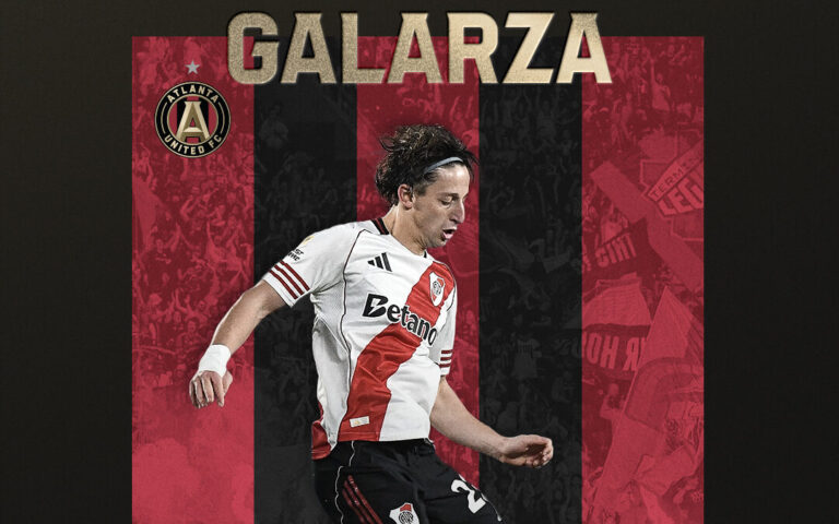 El Atlanta United presentó a Matías Galarza como su refuerzo El Atlanta United presentó a Matías Galarza como su refuerzo
