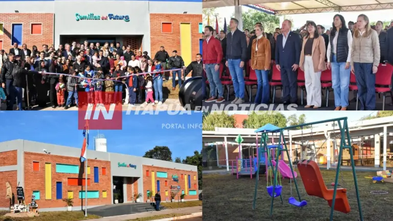 JAVIER PEREIRA ACOMPAÑÓ AL PRESIDENTE EN LA INAUGURACIÓN DEL CAIPI EN CAMBYRETÁ