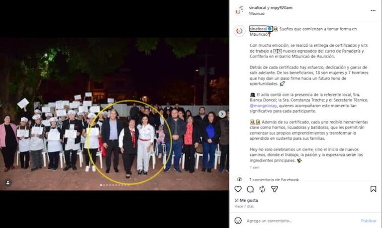 Denuncian uso de recursos del Sinafocal en proselitismo cartista Denuncian uso de recursos del Sinafocal en proselitismo cartista