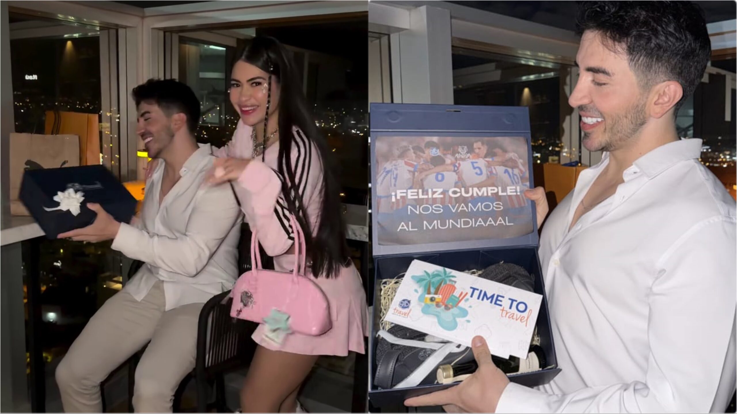 (VIDEO) ¡El regalazo que le dio Laurys Dyva a su amigo por su cumple!