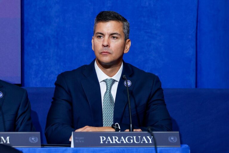 Santiago Peña respalda la “revitalización” de la Doctrina Monroe: lo que dijo a Bloomberg News Santiago Peña respalda la “revitalización” de la Doctrina Monroe: lo que dijo a Bloomberg News