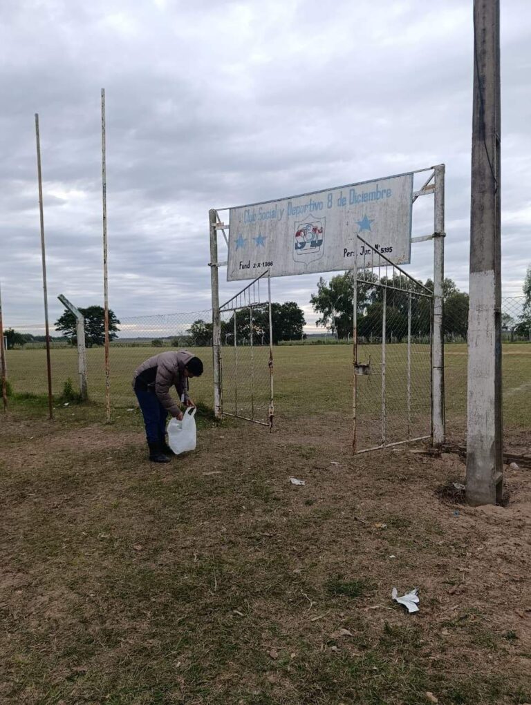 Trabajos preventivos contra el dengue en predios deportivos de Ayolas