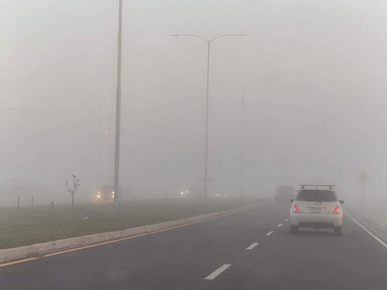 Clima en Paraguay: Lunes con niebla y pronóstico de lluvias dispersas