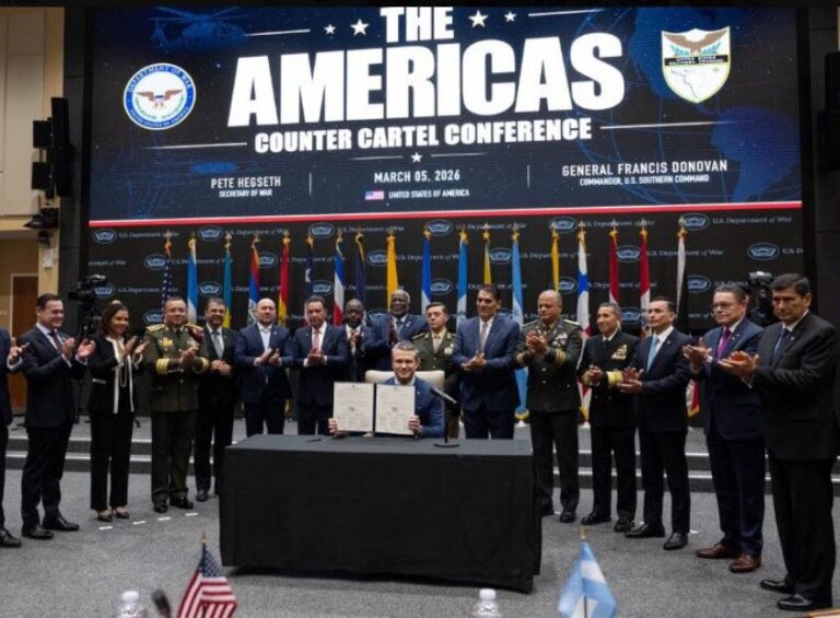 Paraguay firma acuerdo anticártel con EE.UU. Paraguay firma acuerdo anticártel con EE.UU.