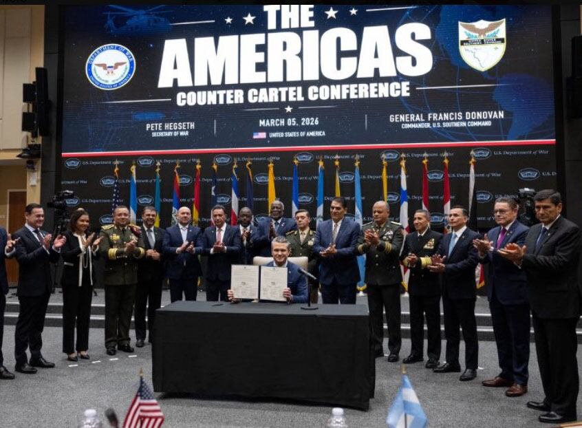 Paraguay firma acuerdo anticártel con EE.UU.