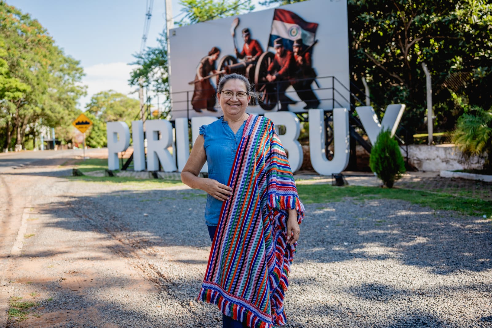Poncho para’i,  el orgullo de Piribebuy se convierte en emblema de la Albirroja para el Mundial 2026