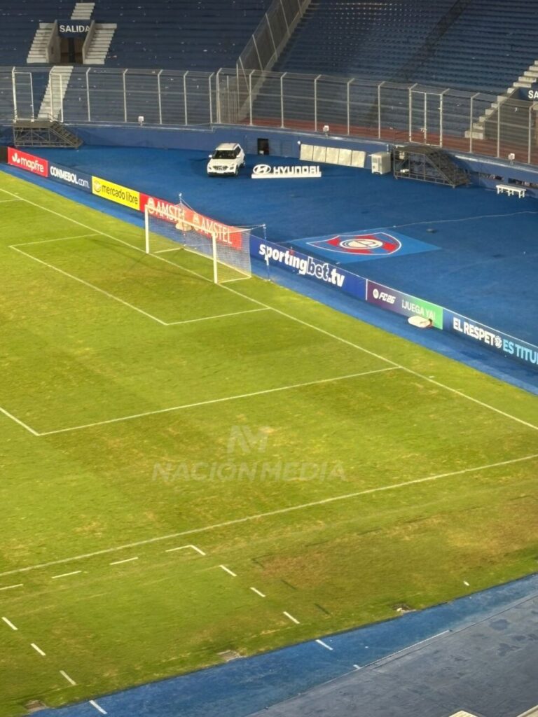Cerro Porteño ya tomó una postura ante Conmebol con las medidas de su cancha Cerro Porteño ya tomó una postura ante Conmebol con las medidas de su cancha