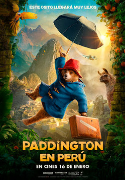 Paddington en Perú - Afiche