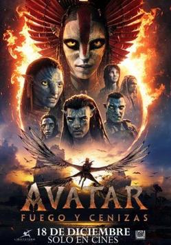 Avatar: Fuego y Cenizas - Afiche