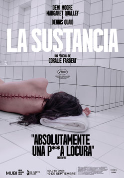 La sustancia - Afiche