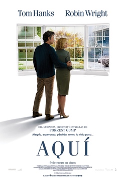 Aquí - Afiche