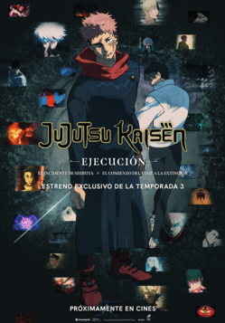 Jujutsu Kaisen: Ejecución - Afiche