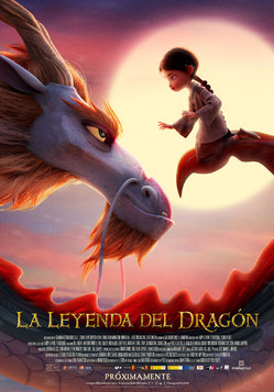 La leyenda del dragón - Afiche