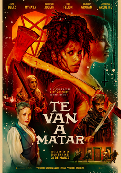 Te van a matar - Afiche